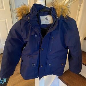 Boys Coat w/ Fur Hood